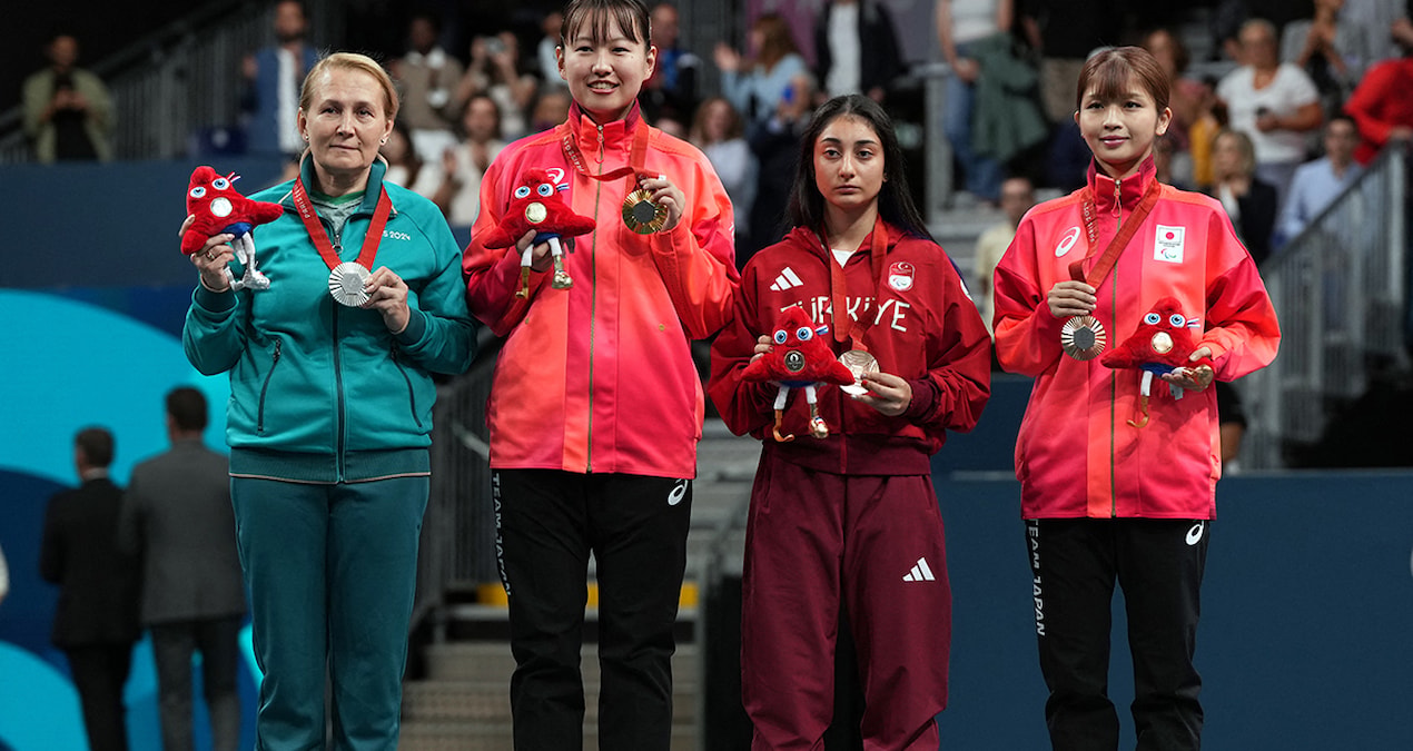 2024 Paralimpik Oyunları: Türkiye para masa tenisinde 4 madalya kazandı - Görsel 1