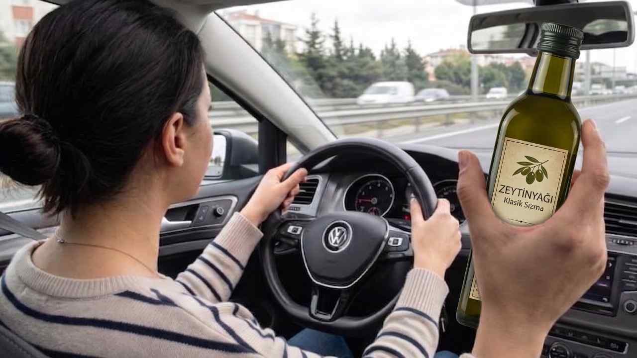 41 bin lira ceza ödememek için arabanıza zeytinyağı koyun