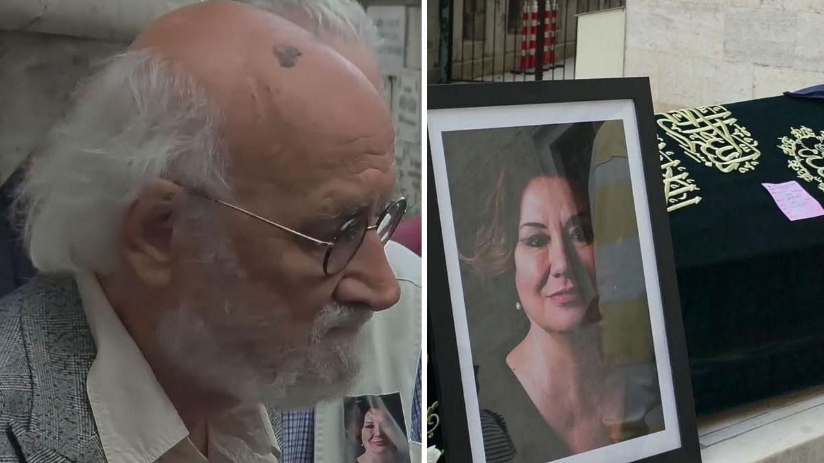 50 yıllık eşi için en acı görev: Gülsen Tuncer son yolculuğuna uğurlandı
