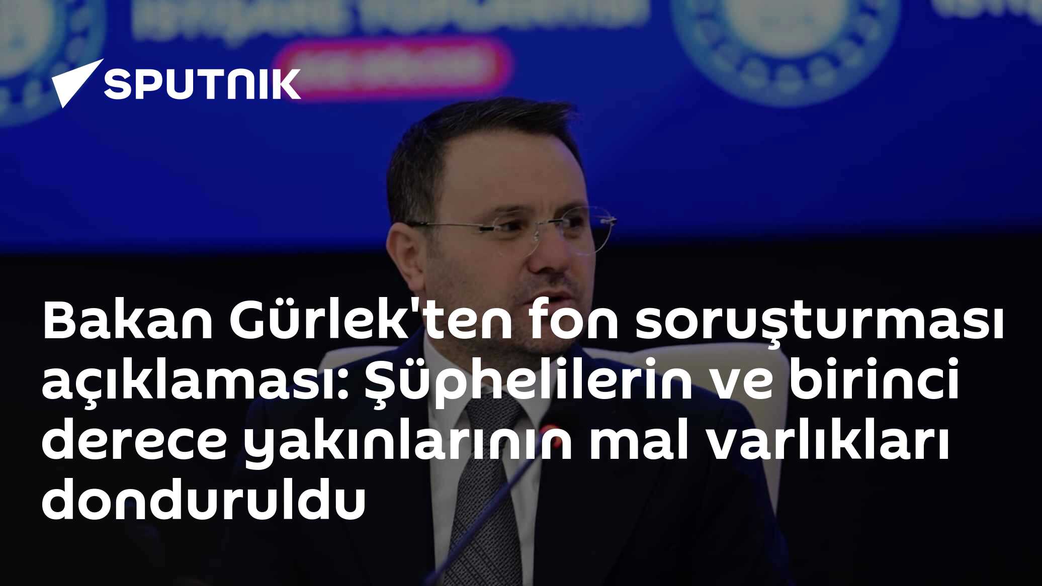 Adalet Bakanı Gürlek'ten fon soruşturmasında kararlı mesaj: Şüphelilerin ve yakınlarının mal varlıkları donduruldu
