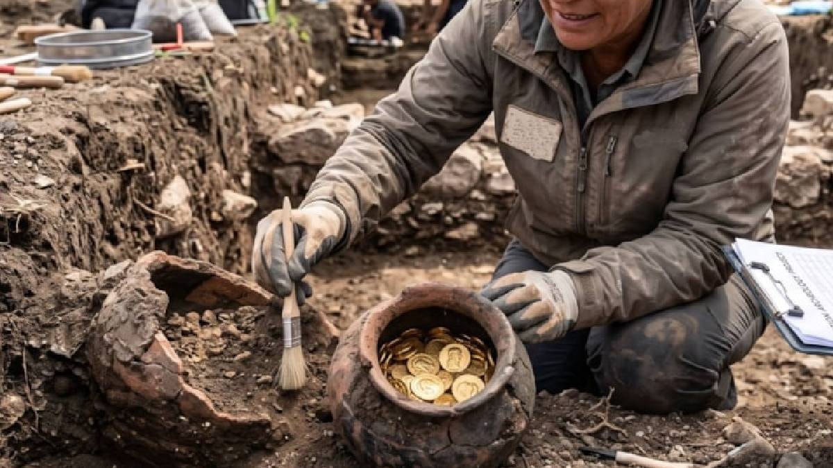Almanya'da 1900 yıllık Roma hazinesi bulundu: Lejyonerin 6 yıllık birikimi toprağın altındaydı
