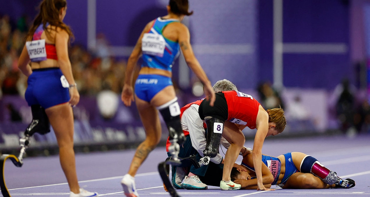 Ambra Sabatini Paralimpik Oyunları'nda büyük talihsizlik yaşadı: 100 metre finalinde düşüş - Görsel 1