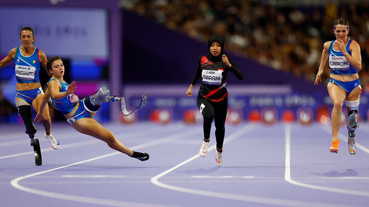 Ambra Sabatini Paralimpik Oyunları'nda büyük talihsizlik yaşadı: 100 metre finalinde düşüş - Görsel 4
