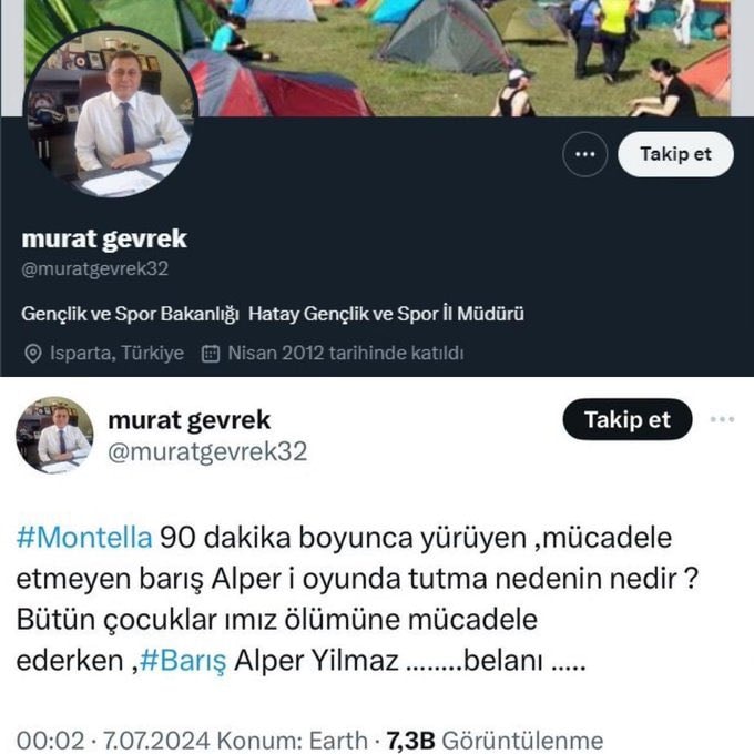 Barış Alper Yılmaz için skandal paylaşım yapan Murat Gevrek hakkında açıklama - Görsel 3