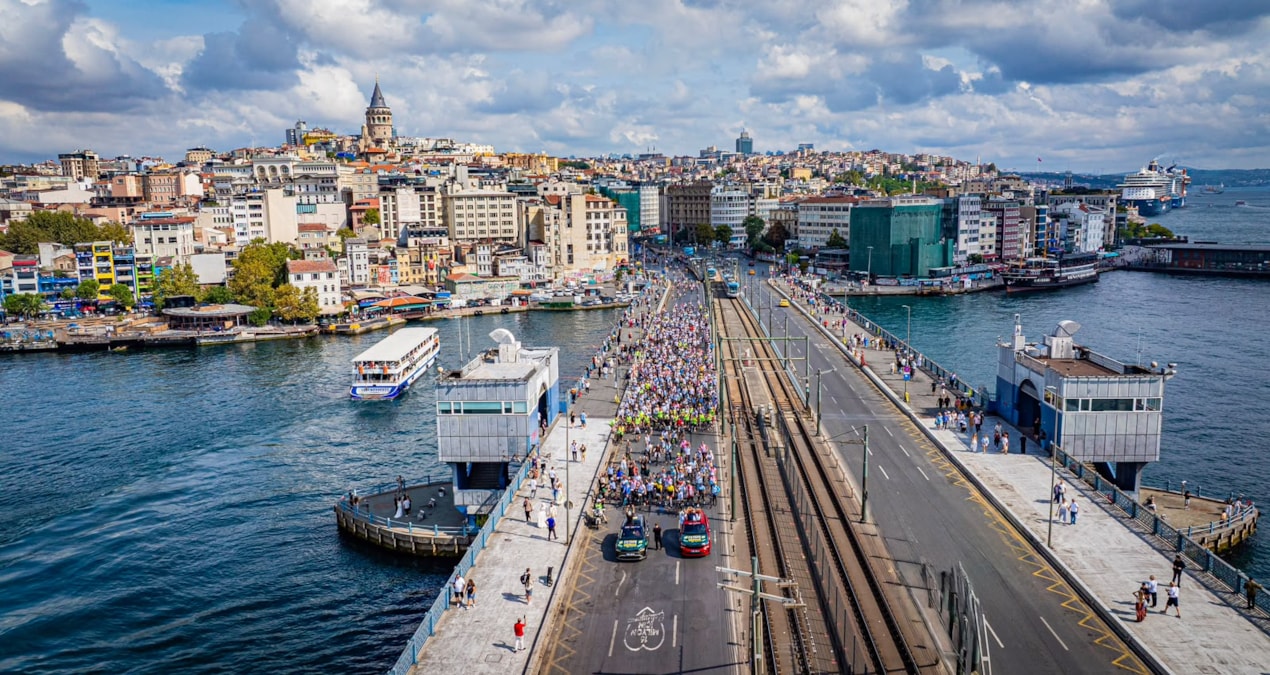 Binlerce sporcu İstanbul'da pedala bastı - Görsel 1