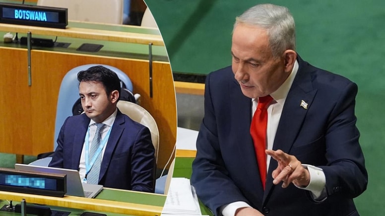 BM Genel Kurulu'nda Netanyahu konuşurken toplu protesto: Türkiye de salondan ayrıldı, Azerbaycan yerinde kaldı