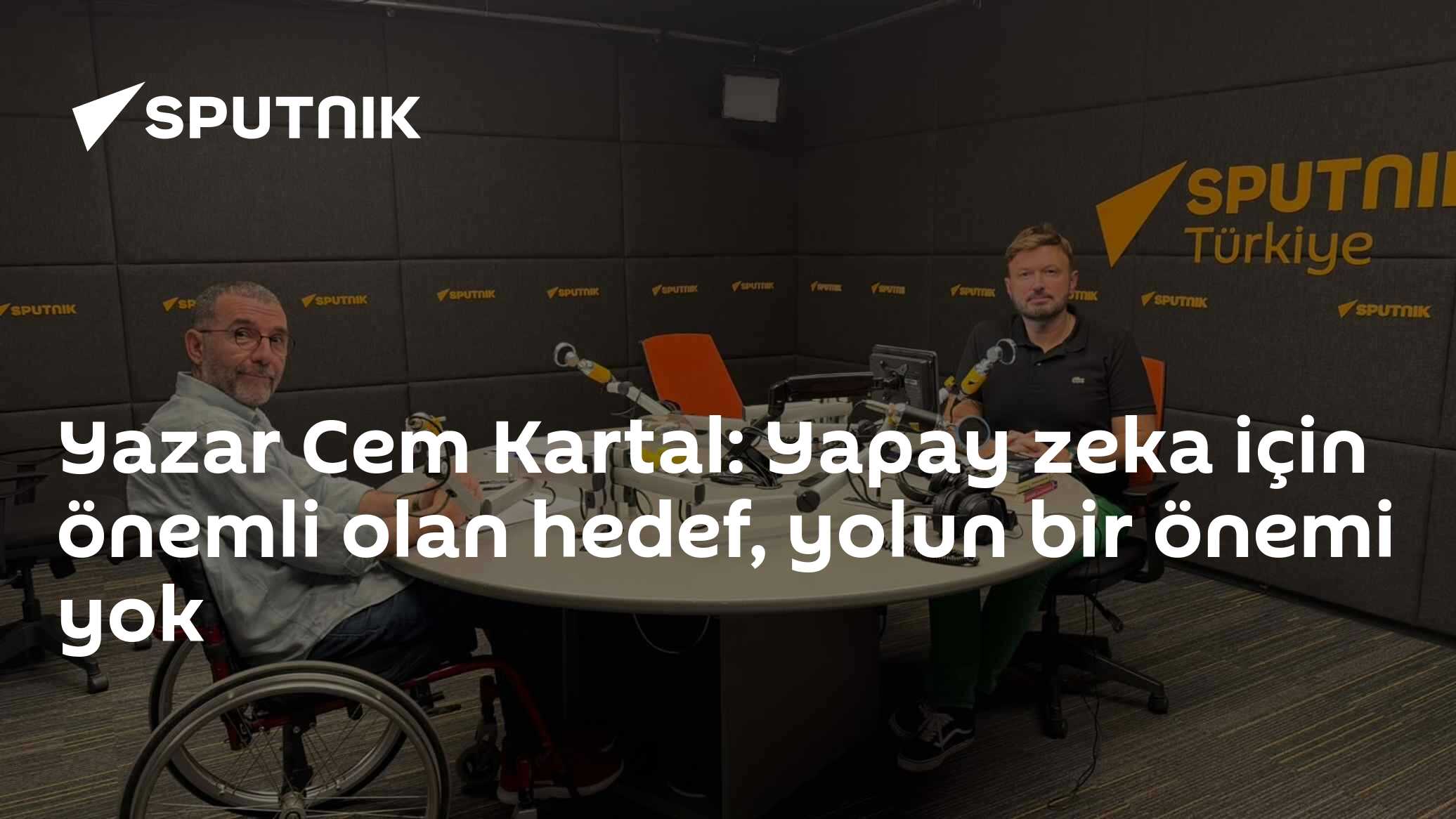 Cem Kartal: Yapay zeka bir "din" olma yolunda, medeniyet ruhsuzlukla ilerleyemez