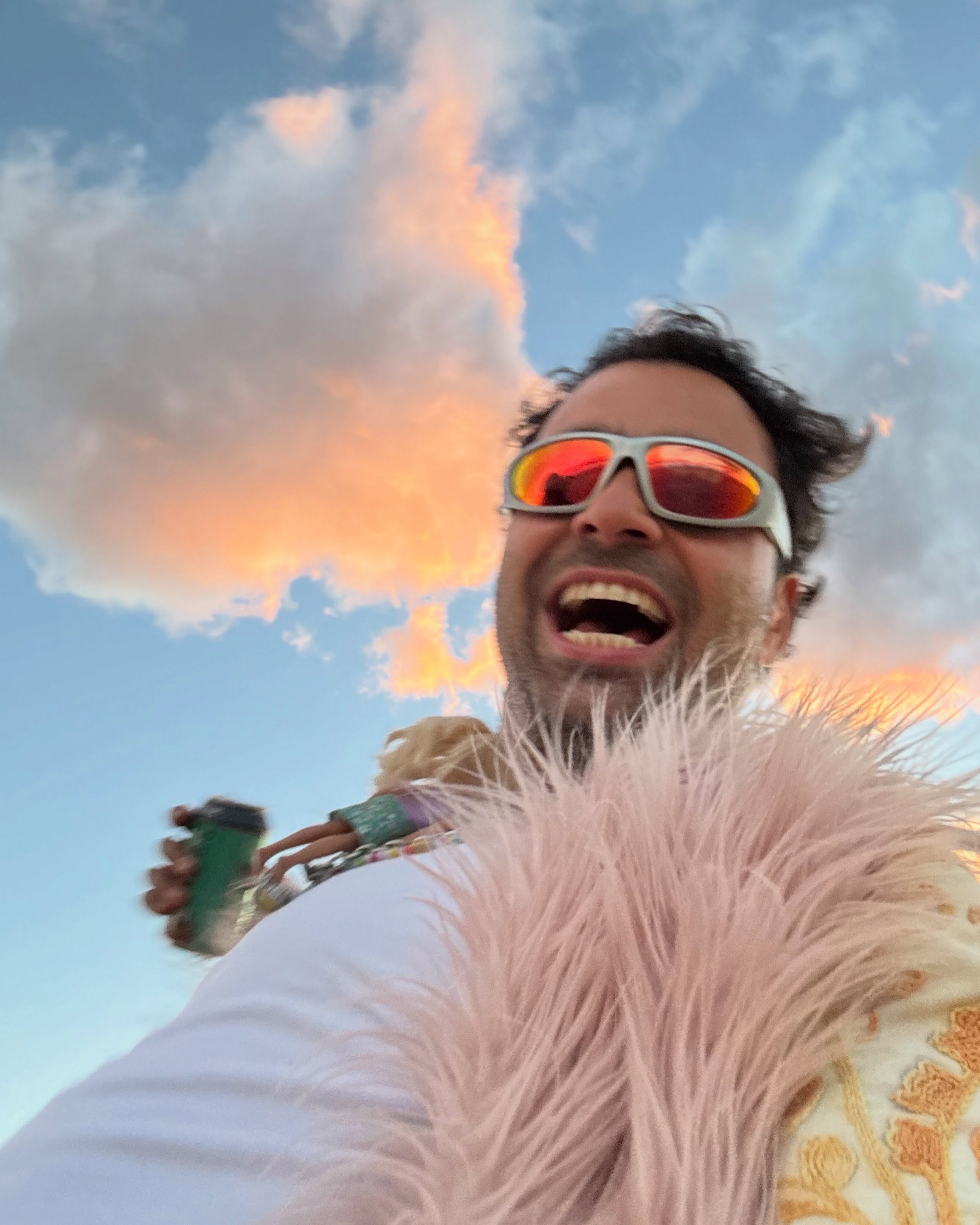 Cem Pilevneli soluğu Nevada Çölü’nde aldı: Burning Man’den dikkat çeken kareler - Görsel 4
