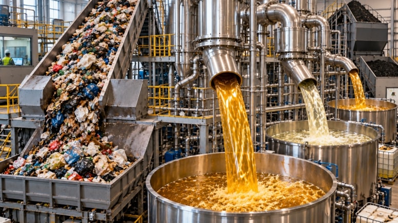 Çöpleri sirke ve yağa dönüştürmeye başladılar - Görsel 1