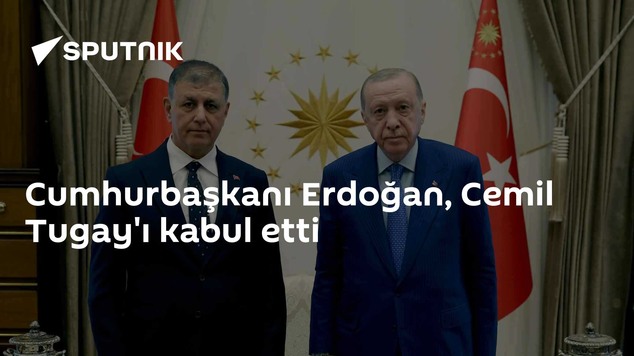 Cumhurbaşkanı Erdoğan, İzmir Büyükşehir Belediye Başkanı Cemil Tugay'ı Beştepe'de kabul etti