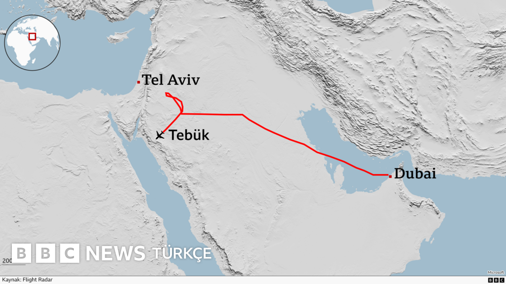 Dubai-Tel Aviv uçağı pilot saldırısı sonrası Suudi Arabistan'a acil indi