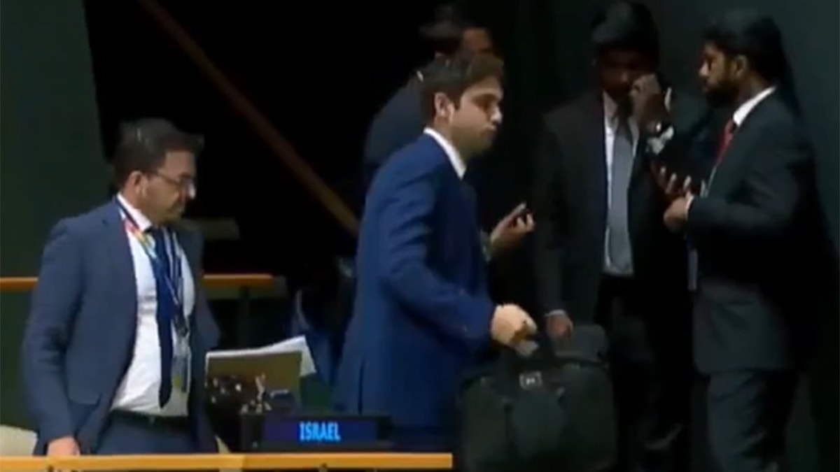 Erdoğan konuşurken salondan ayrıldılar - Görsel 2