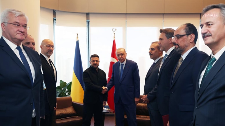 Erdoğan, Zelenskiy ile görüştü - Görsel 1