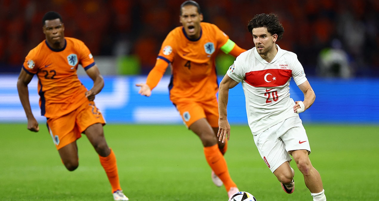 Ferdi Kadıoğlu'na Avrupa'dan büyük ilgi: Hollanda maçının yıldızı, Avrupa'nın aranan ismi - Görsel 1