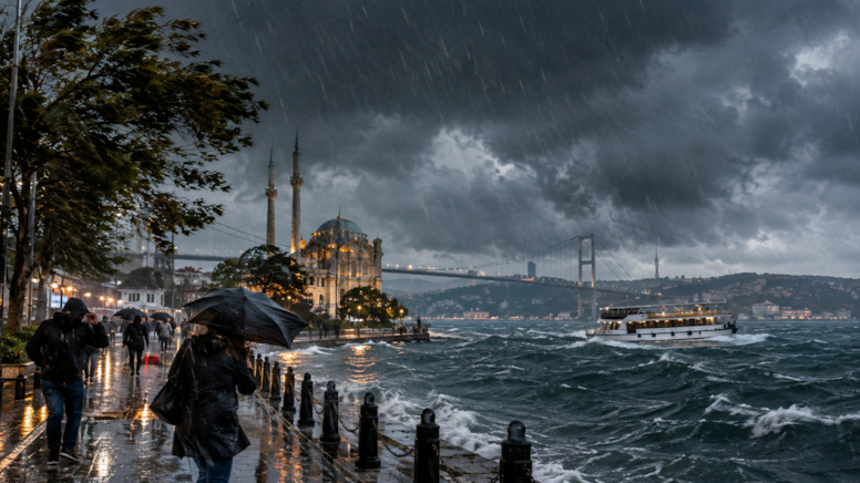 Fırtınanın başlayacağı saat belli oldu! Yarın da devam edecek - Görsel 1