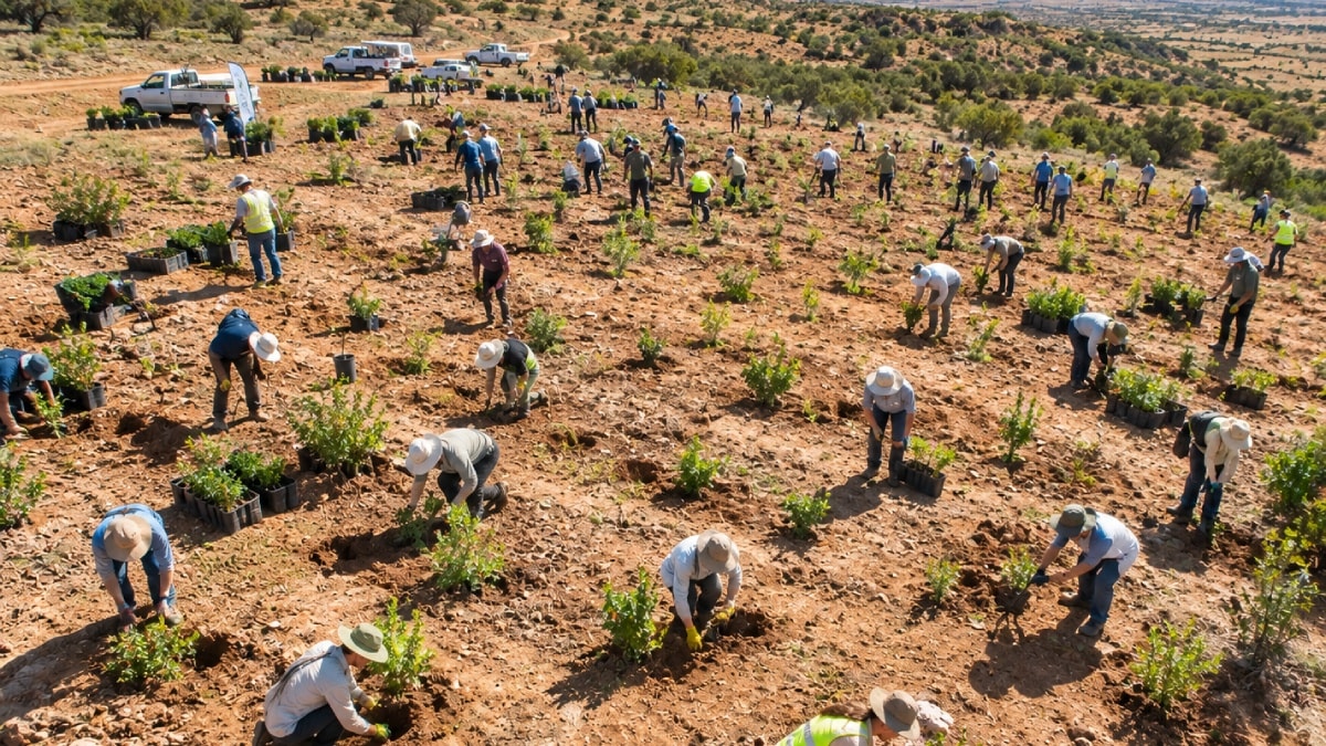 Güney Afrika çoraklaşıya 300 milyon 'Spekboom' ile karşı çıkıyor: Karbon kredisi finanse ediyor