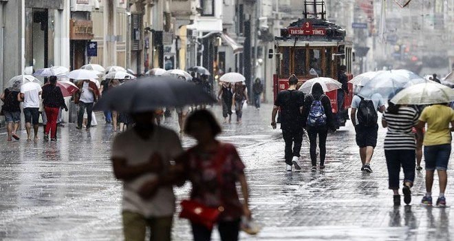 İstanbul'u bir hafta yağmur saracak: Sıcaklıklar 20 dereceye düşüyor