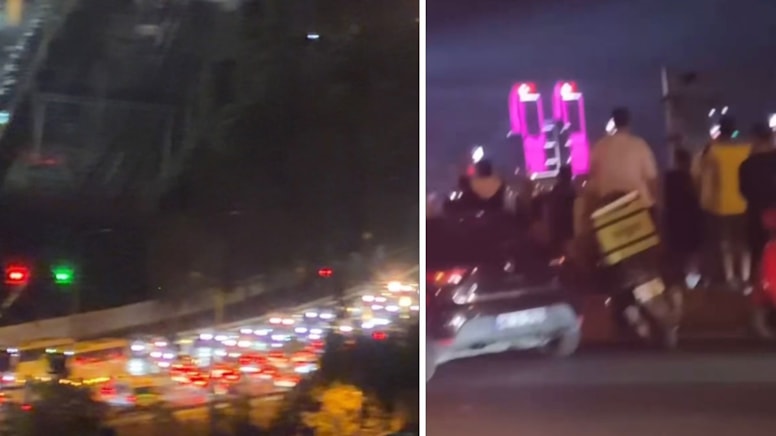 İzmir'de Blok3 izdihamı: Bilet almayanlar bile geldi, yollar kilitlendi - Görsel 1