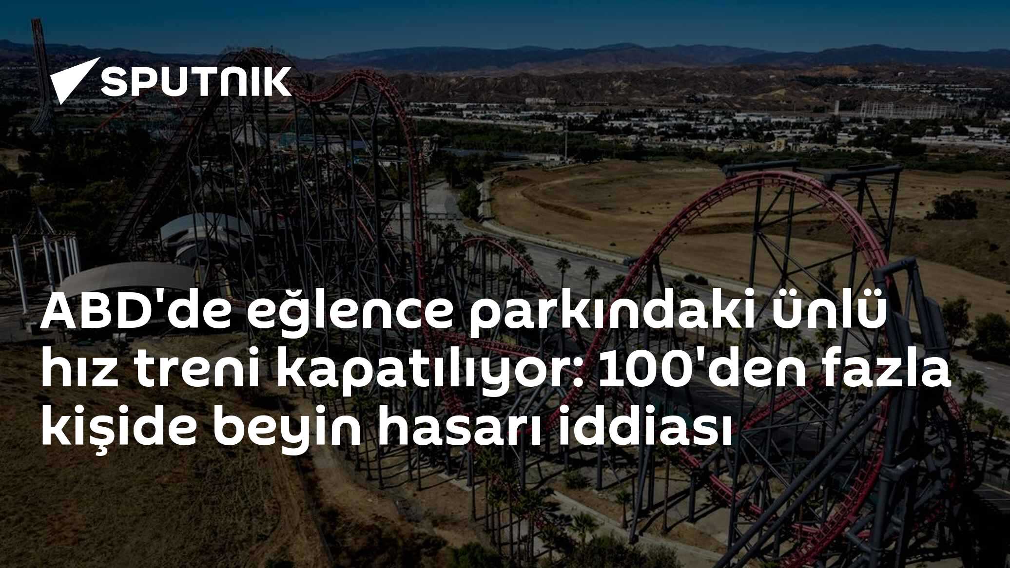 Kaliforniya'daki eğlence parkında 'X2' hız treni kapatıldı: 100'den fazla ziyaretçide beyin hasarı iddiası