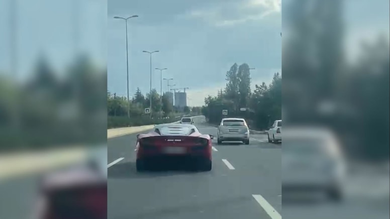 Lüks araçla makasın cezası ağır oldu - Görsel 1