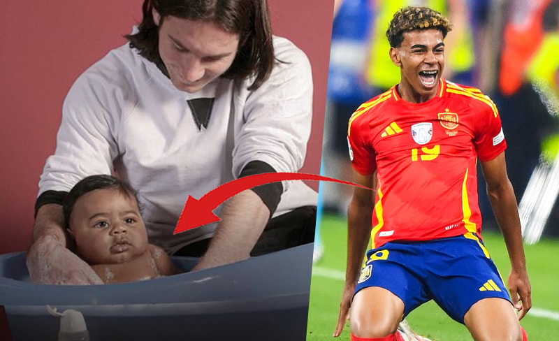 Messi'nin yıkadığı bebek EURO 2024'ü salladı! Lamine Yamal ödev yaparken finale çıktı...