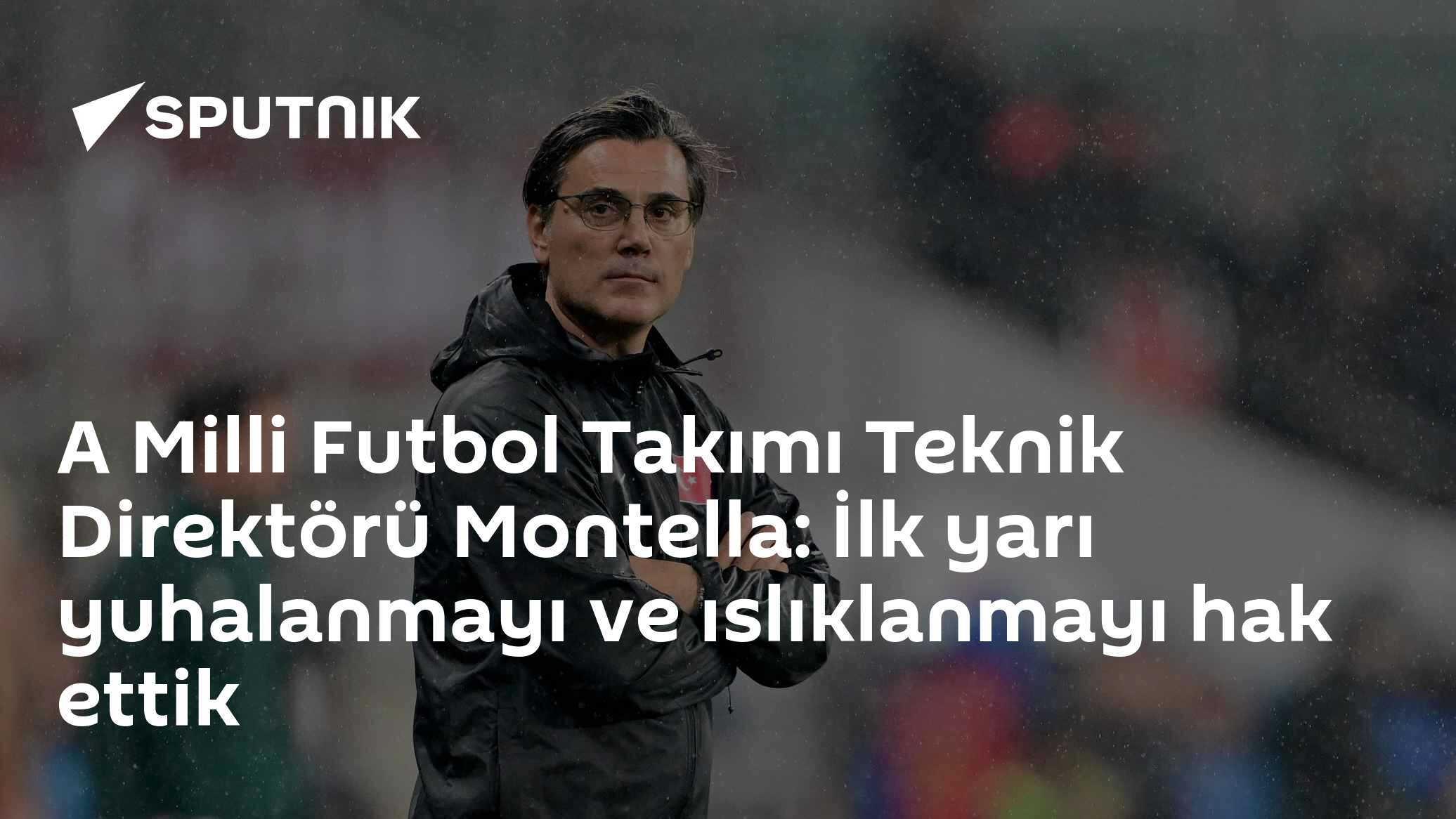 Montella İtalya yenilgisinde ilk yarıyı eleştirdi: "Yuhalanmayı hak ettik"