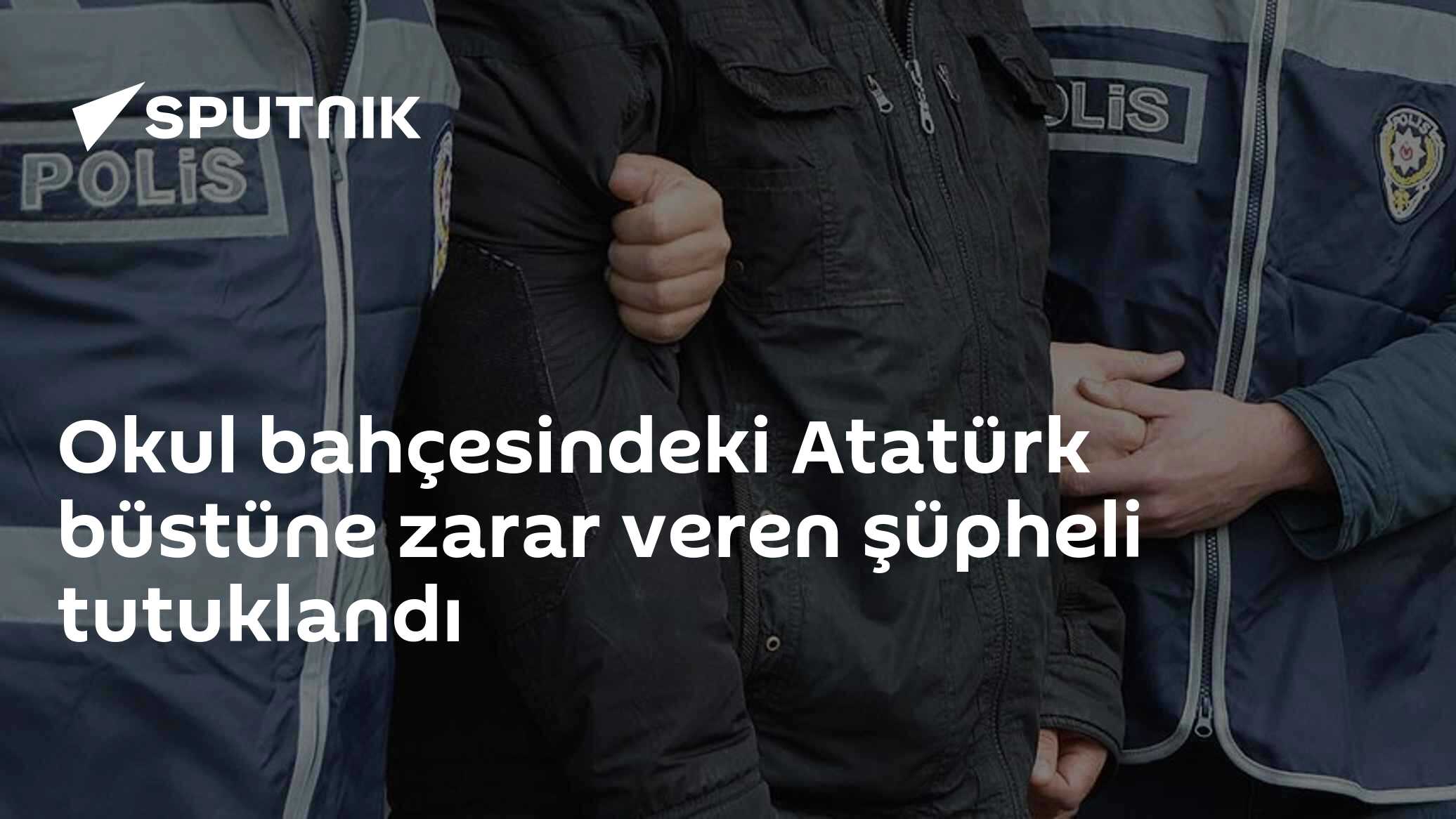 Muğla'da okul bahçesindeki Atatürk büstüne saldıran tutuklandı