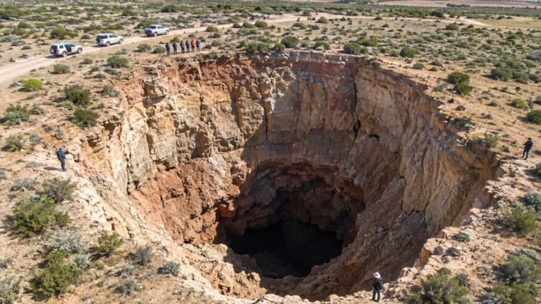 Nullarbor Düzlüğü'nün altında 28 kilometrelik çöküntülerle dev mağara ağı keşfedildi - Görsel 1