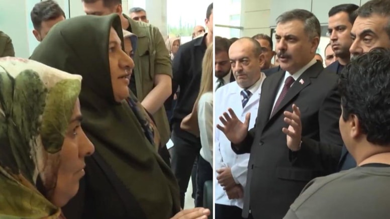 Okul saldırısında yaralanan öğrencinin yakınından Bakan Çiftçi'ye dikkat çeken soru - Görsel 1