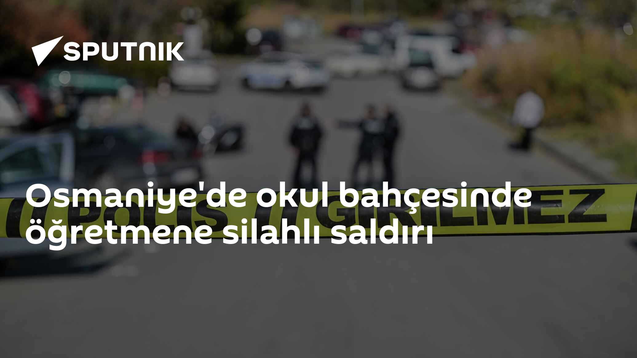 Osmaniye'de okul bahçesinde öğretmene silahlı saldırı: Şüpheli yakalandı