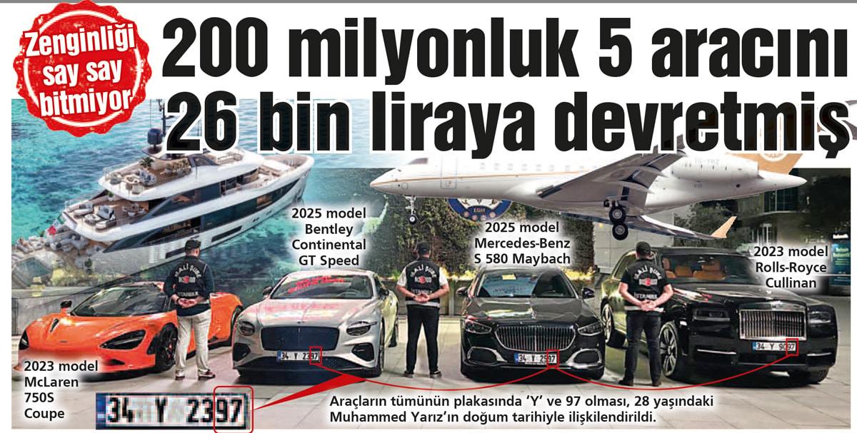 Pusula Portföy soruşturmasında Yarız'ın "araç filosu" ortaya çıktı: 5 lüks araç 26 bine devredilmiş - Görsel 3