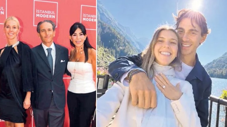 Sabancı ailesinde nişan müjdesi: Haluk Sabancı Dinçer, 6 yıldır sevgilisi India Grimstad ile Toskana'da nişanlandı - Görsel 1