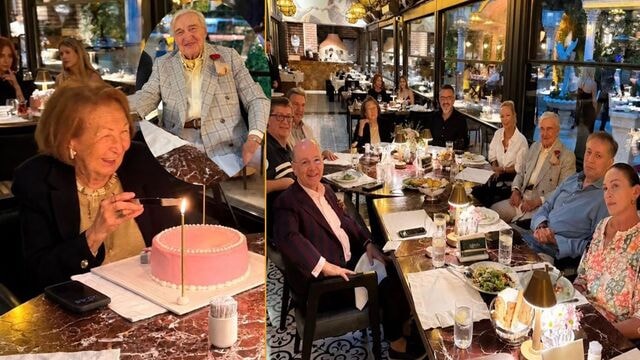 Semahat Arsel 98. yaşını kutladı: Rahmi Koç kardeşini yalnız bırakmadı, dans etti - Görsel 3