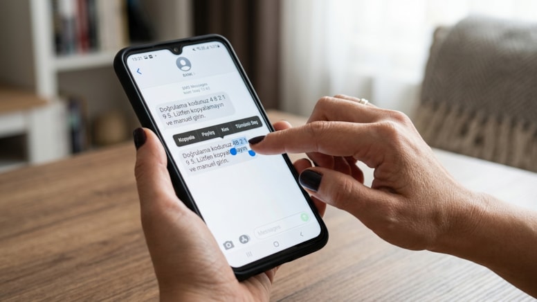 SMS ile gelen onay kodunu kopyalayıp yapıştıranlara çağrı yapıldı: Tehlike çok büyük - Görsel 1