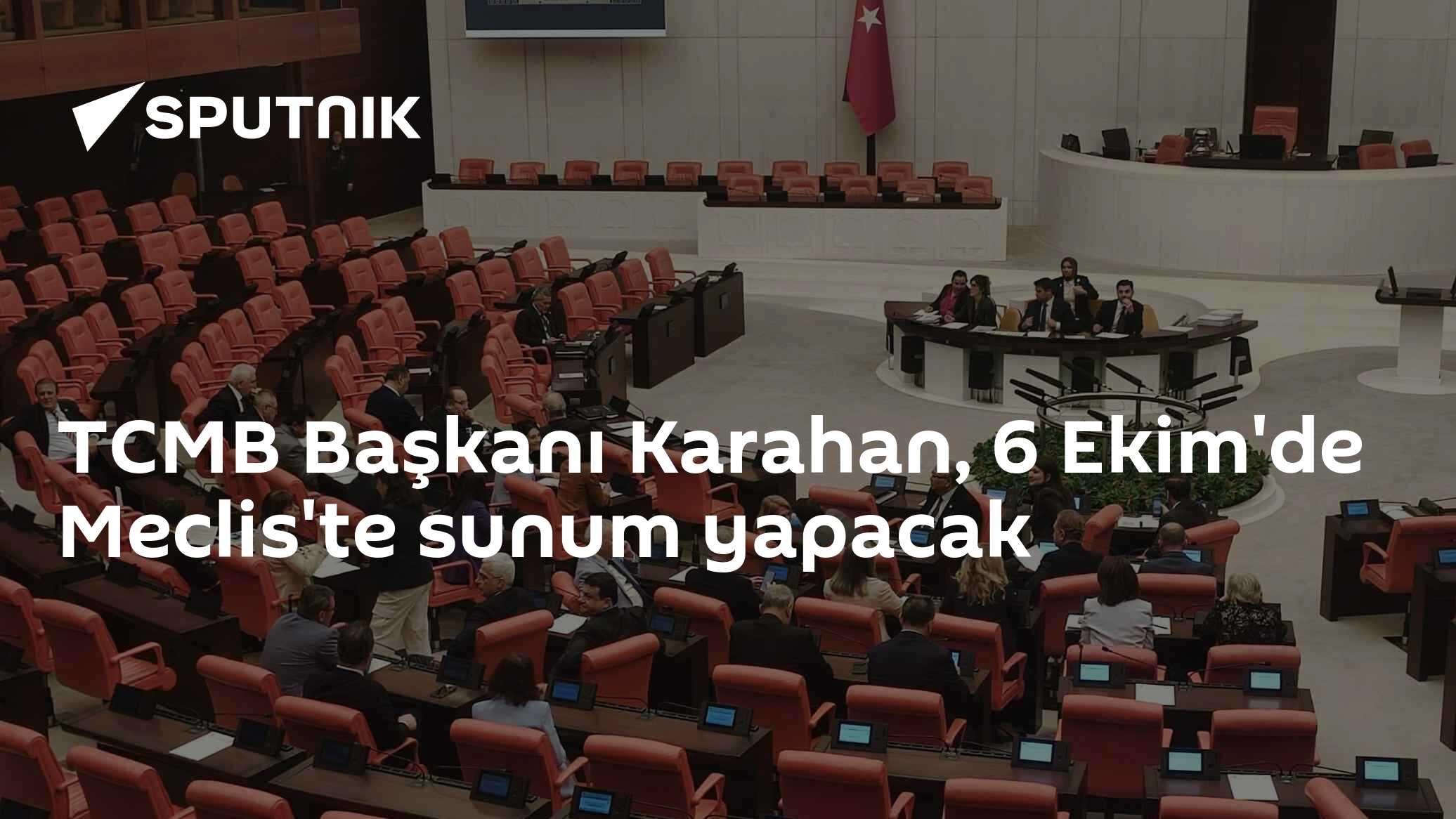 TCMB Başkanı Karahan, 6 Ekim'de TBMM Plan ve Bütçe Komisyonu'nda sunum yapacak