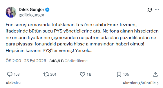 Tera Yatırım'ın sahibi Emre Tezmen’in ifadesi ortaya çıktı: Tüm suçu o kişilere attı - Görsel 2