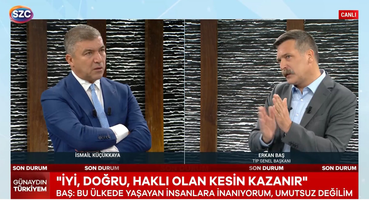 TİP Genel Başkanı Erkan Baş'tan Erdoğan-Trump-Üçgeni Eleştirisi: "Dünyanın En Büyük Teröristi Netanyahu, Onun Destekçisi Trump" - Görsel 2
