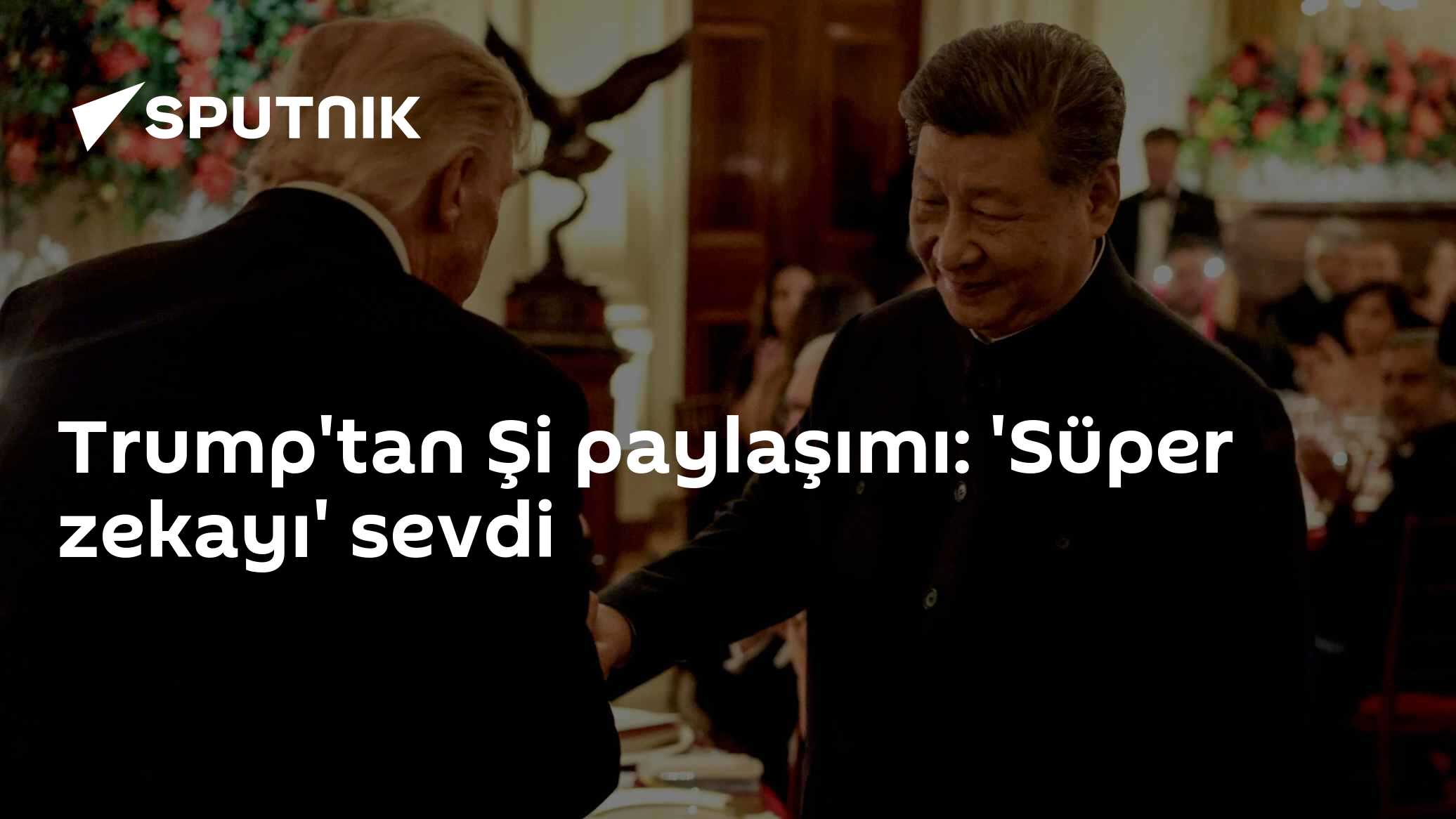 Trump, Şi Cinping ile görüşmesini "muazzam gelişmeler" olarak niteledi: "Süper zeka" ifadesini beğendi