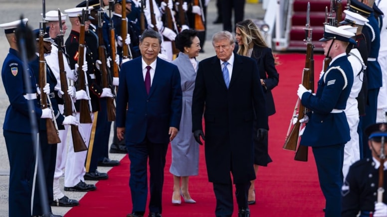 Trump, Şi'yi kırmızı halıyla karşıladı: Masada neler var? - Görsel 1