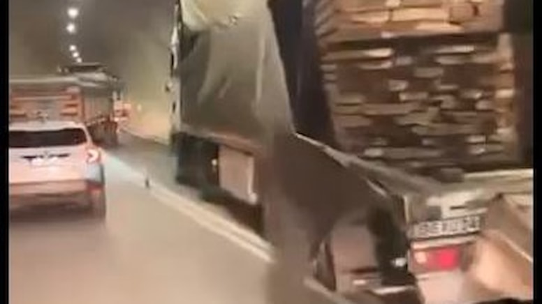 Tünelde zincirleme kaza: 1 ölü 2 yaralı - Görsel 1