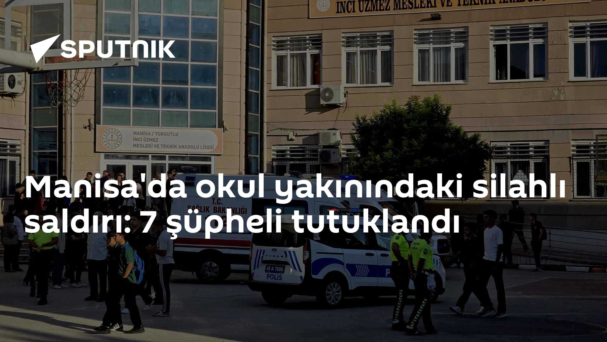 Turgutlu'da okul önünde silahlı kavgada 11 öğrenci yaralandı, 7 sanık tutuklandı