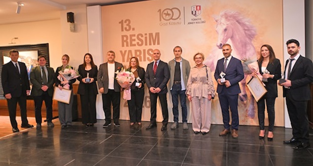 Türkiye Jokey Kulübü 13. Resim Yarışması ödül töreni yapıldı - Görsel 1