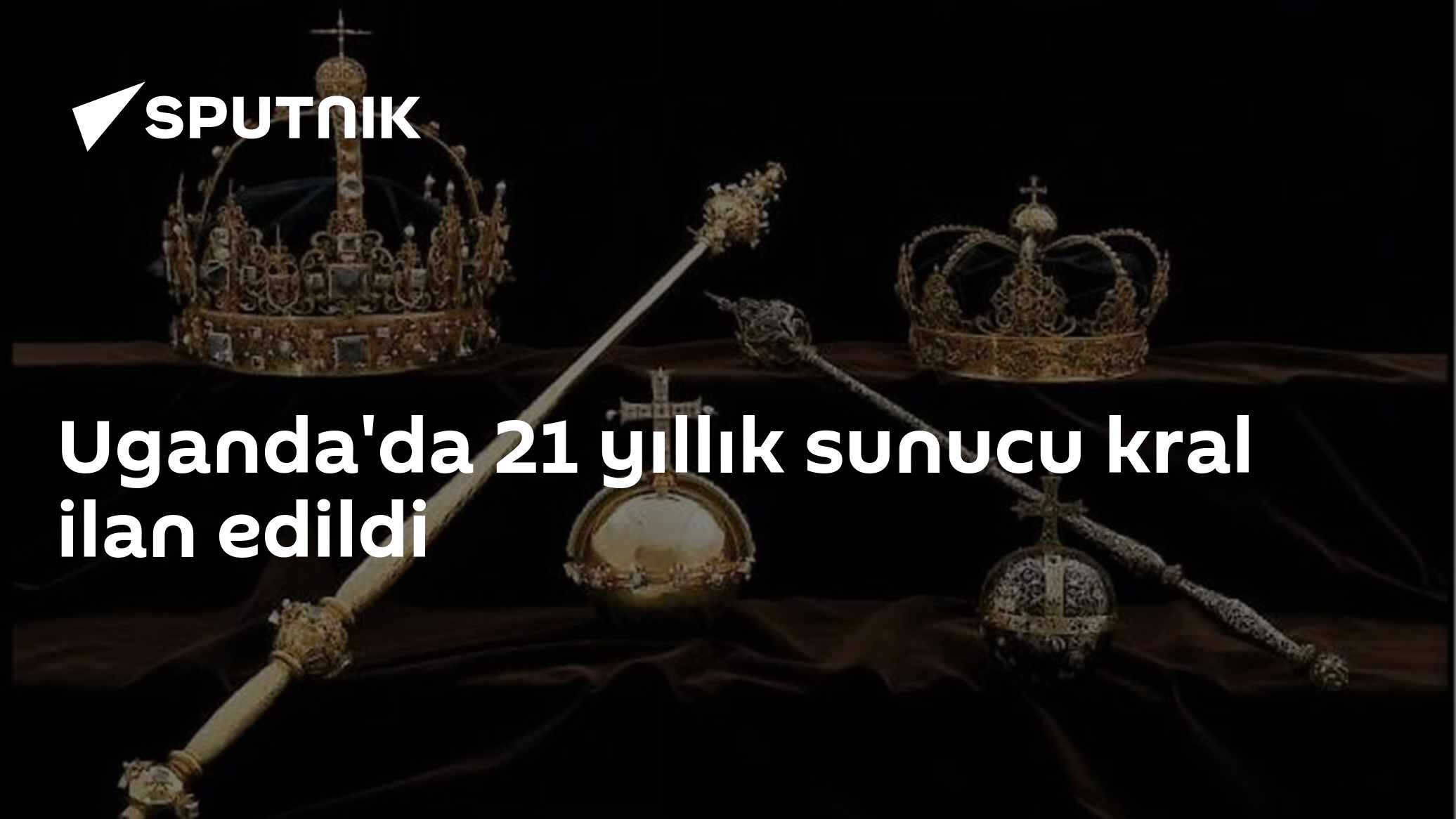 Uganda'da 21 yıllık sunucu kral ilan edildi