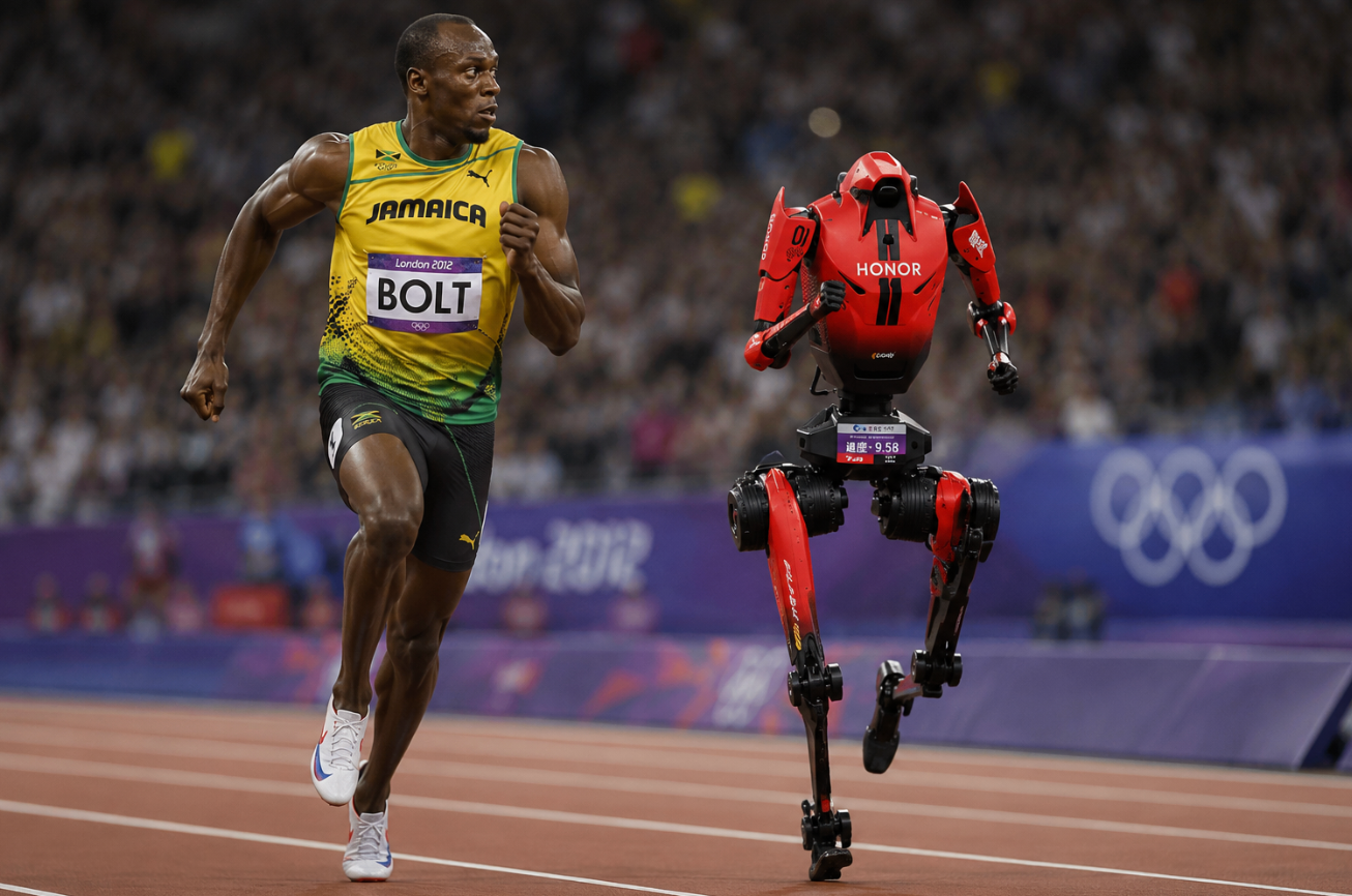 Usain Bolt'un 15 yıllık rekorunu Çinli robot kırdı