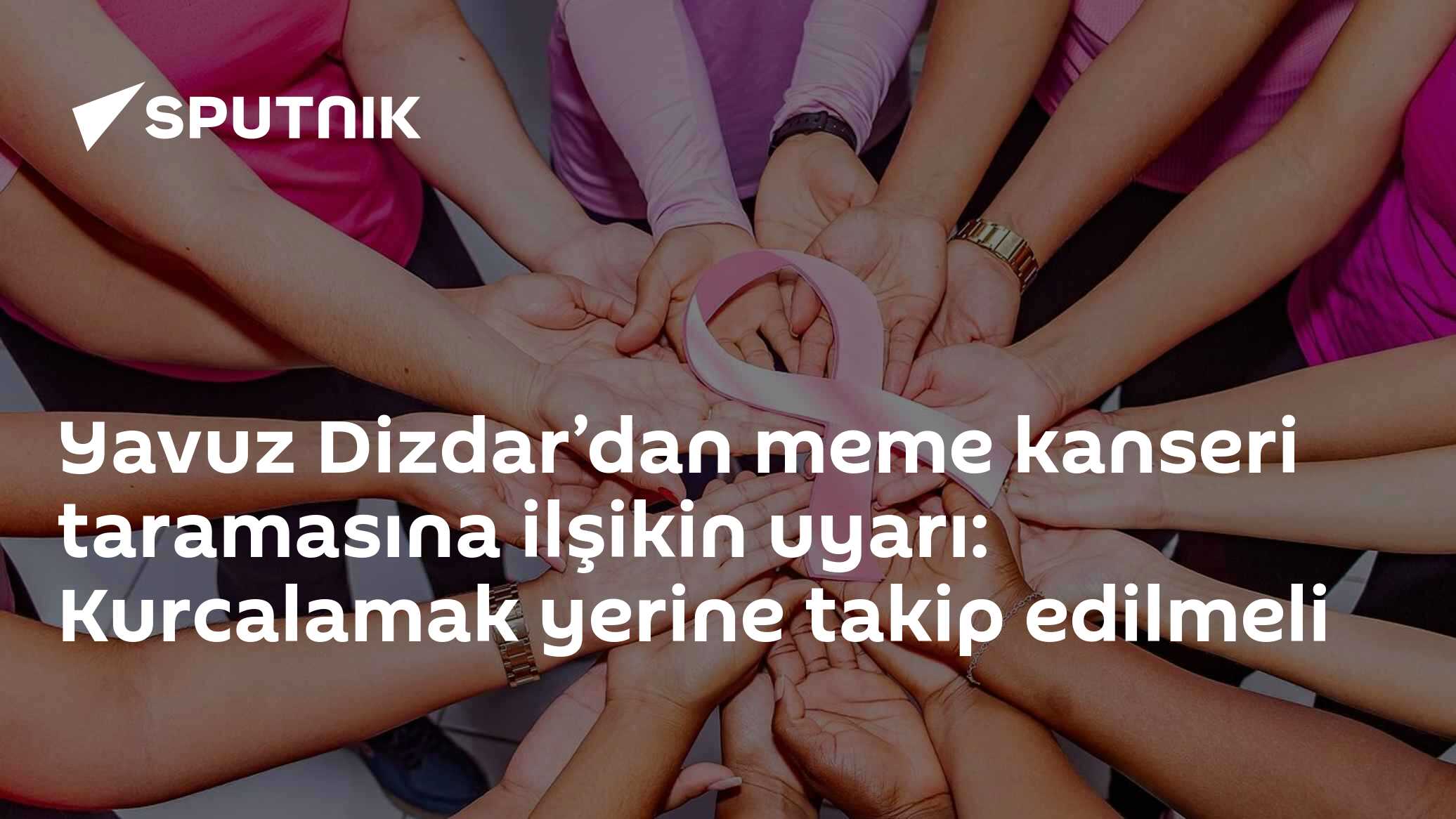 Uzman Dr. Yavuz Dizdar: Meme kanseri taramasında "kurcalama" riskine dikkat çekti