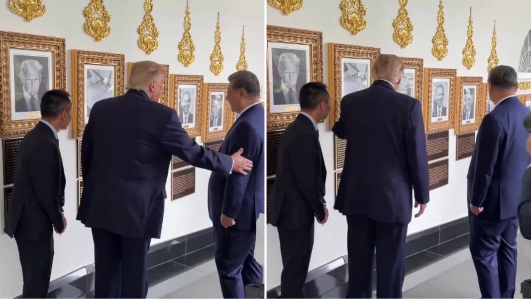 Zirvede dikkat çeken an: Şi, Trump'ın Biden şakasına kahkahayı bastı - Görsel 1