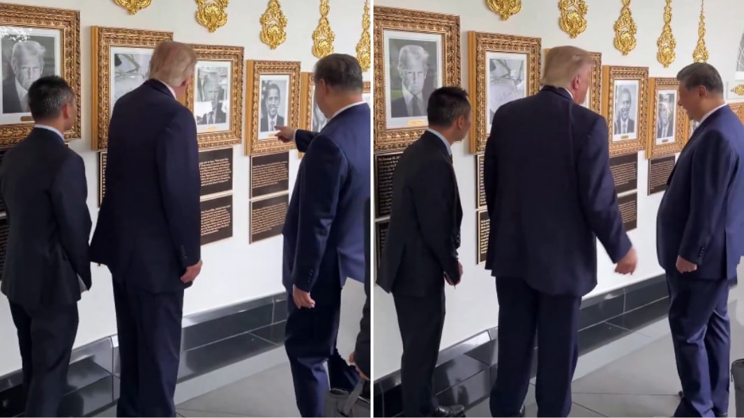 Zirvede dikkat çeken an: Şi, Trump'ın Biden şakasına kahkahayı bastı